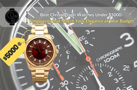 best chronograph watch under 5000.